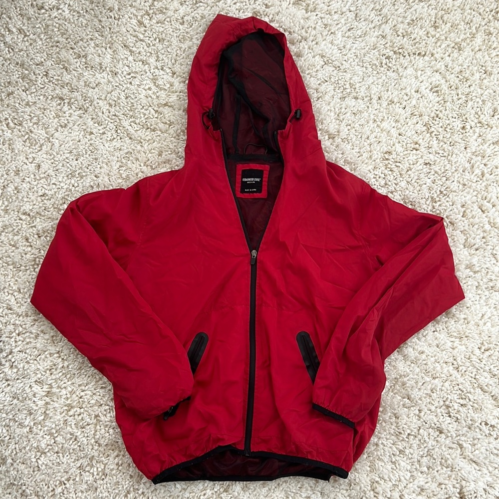 Hooded Windbreaker